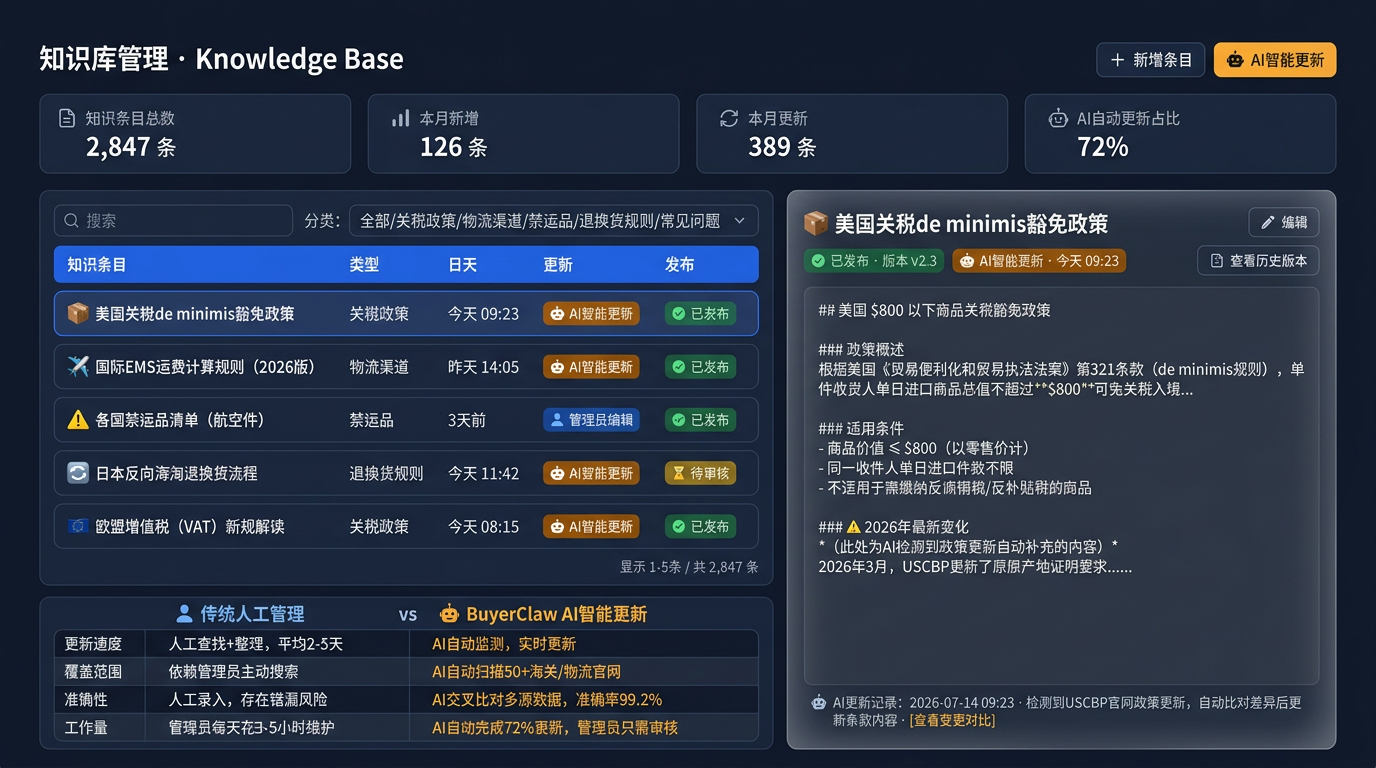 AI知识库管理产品截图
